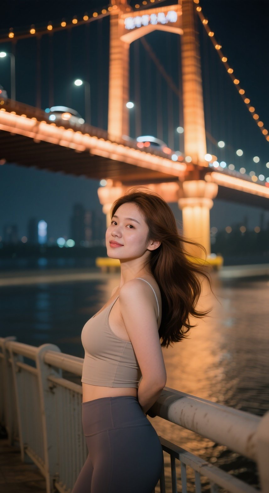 甜心美眉有氧后，翘臀微露引遐想