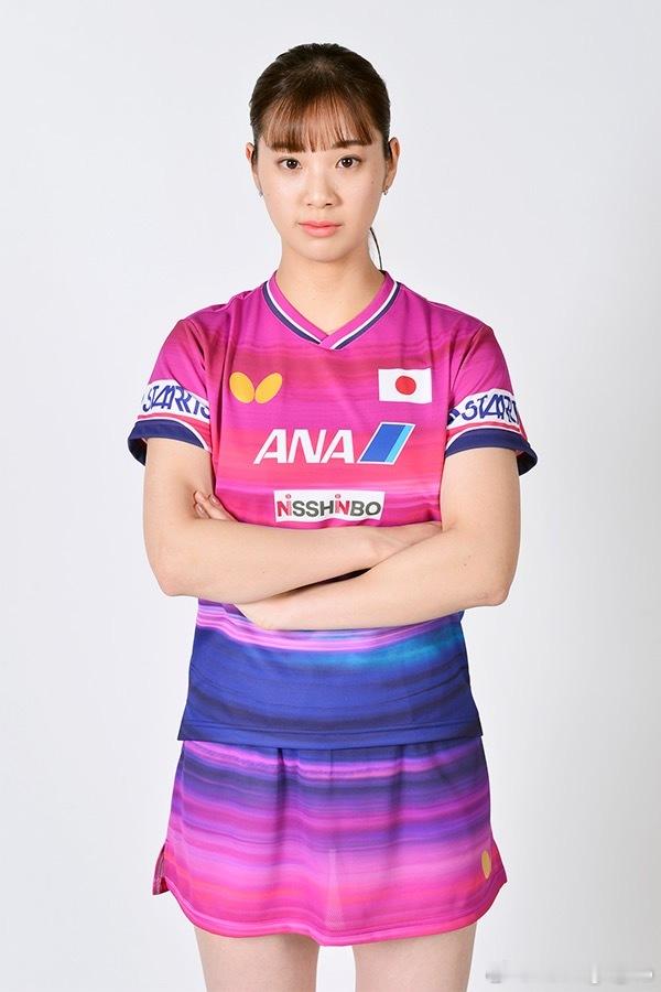 伦敦世乒赛日本代表桥本帆乃香、长崎美柚写真