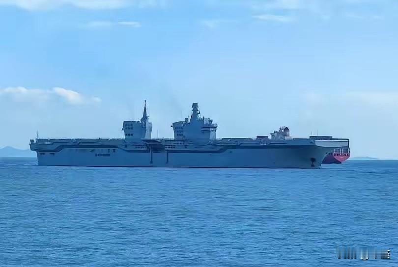 076四川舰又开始海试了？测试电磁弹射系统刚结束首次海试12天就火速开启二