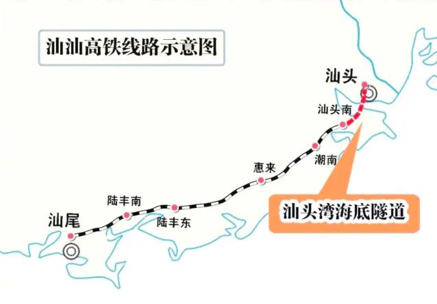 汕头至汕尾高速铁路的断头路终于快要补上了，汕头至汕头南段即将开通！1.汕头市