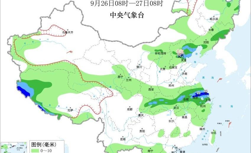 这雨说来就来，京津冀的朋友今天出门可得把伞塞包里，别等浇透了才后悔。今天下午