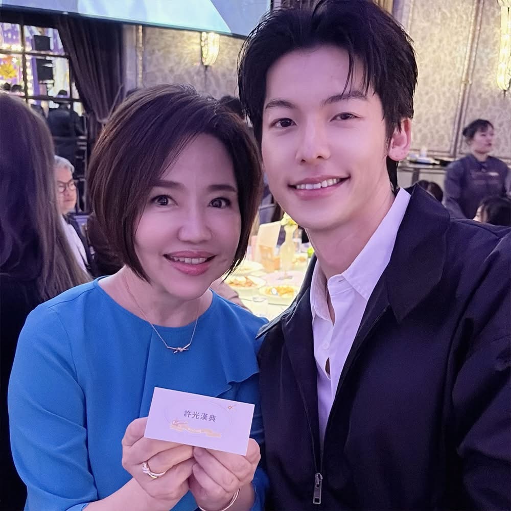 許光漢幽默哈哈陈汉典lulu婚礼现场陈汉典Lulu婚礼照