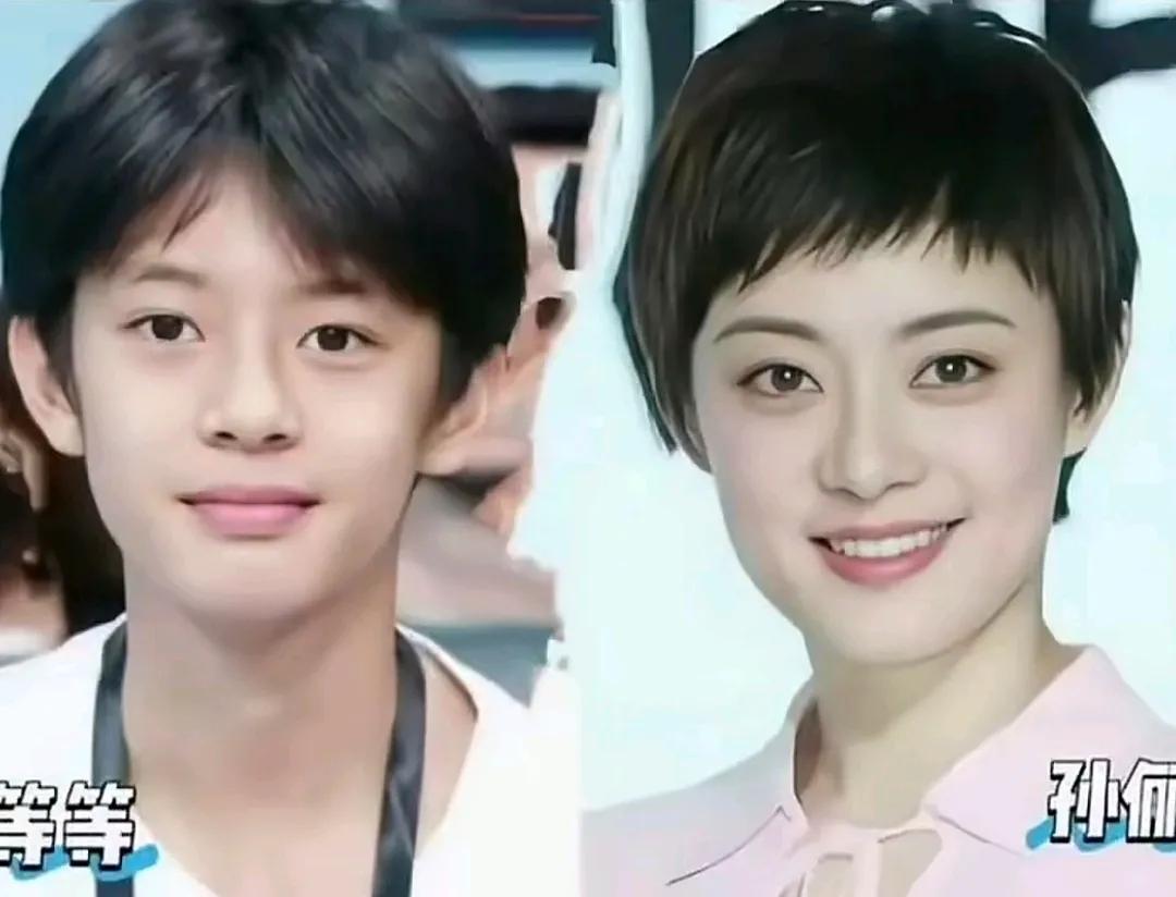 这儿子太像妈妈了[捂脸哭]很多网友调侃，化个妆可以演甄嬛了[捂脸哭]越来越高
