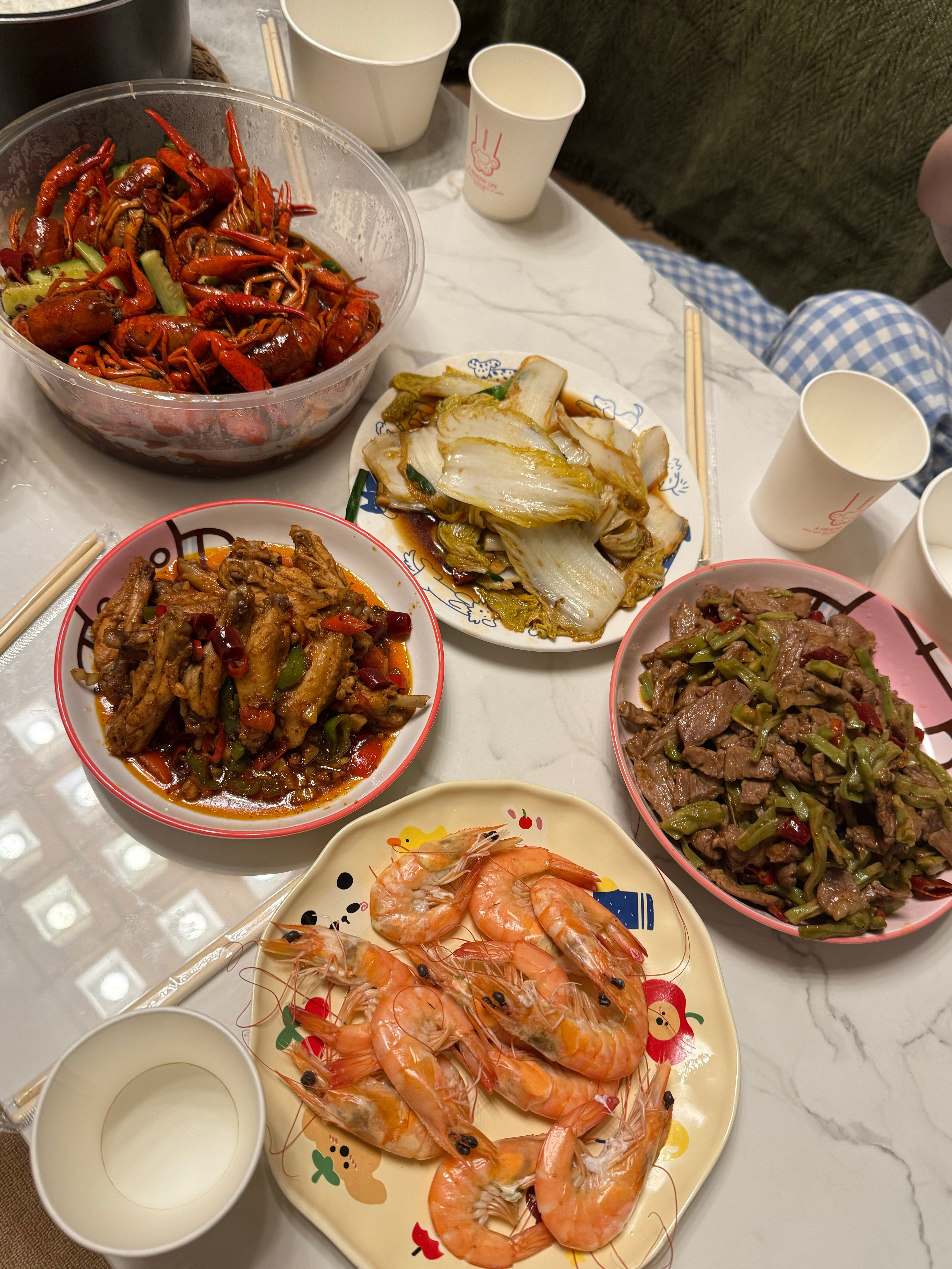 今天晚上好开心！​​​