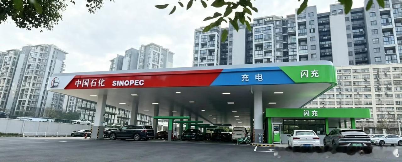 这张图很有意思！中石油中石化确实是在转型，建设了非常多的充电桩，而且收益效果