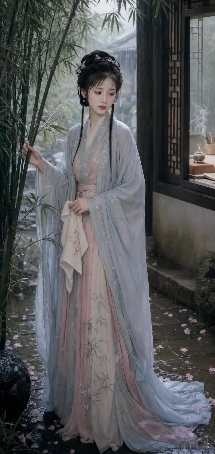 先生花0.99元，画了两张林黛玉图片。必须说，不比普通画家差，甚至还要精致些。