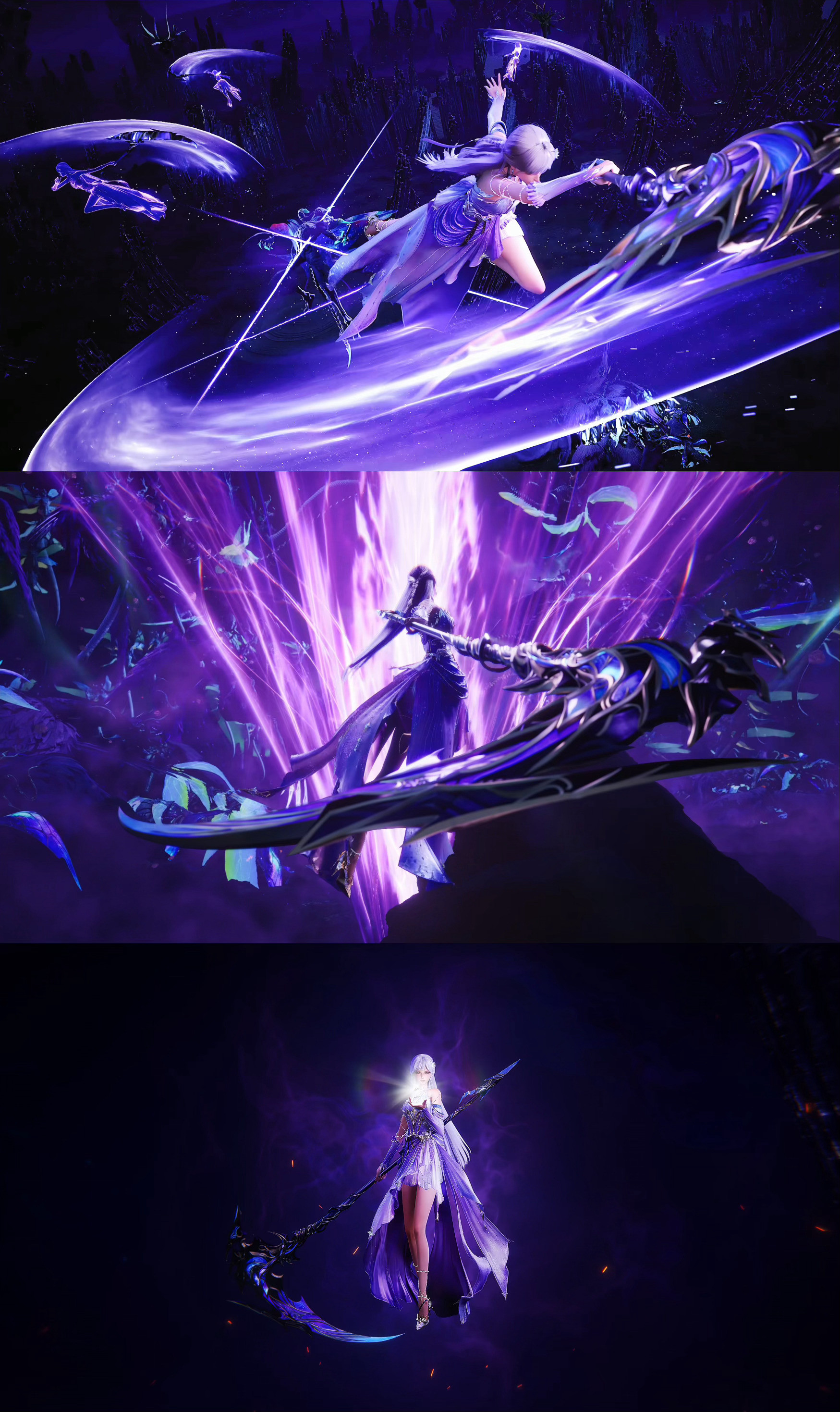 刺客殿殿主轮回圣女圣采儿！神印王座圣采儿神印王座动画