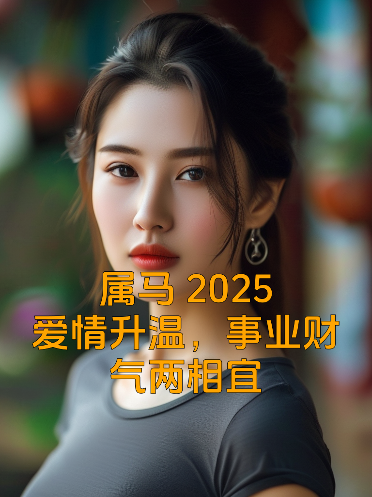 属马2025：爱情升温，事业财气两相宜