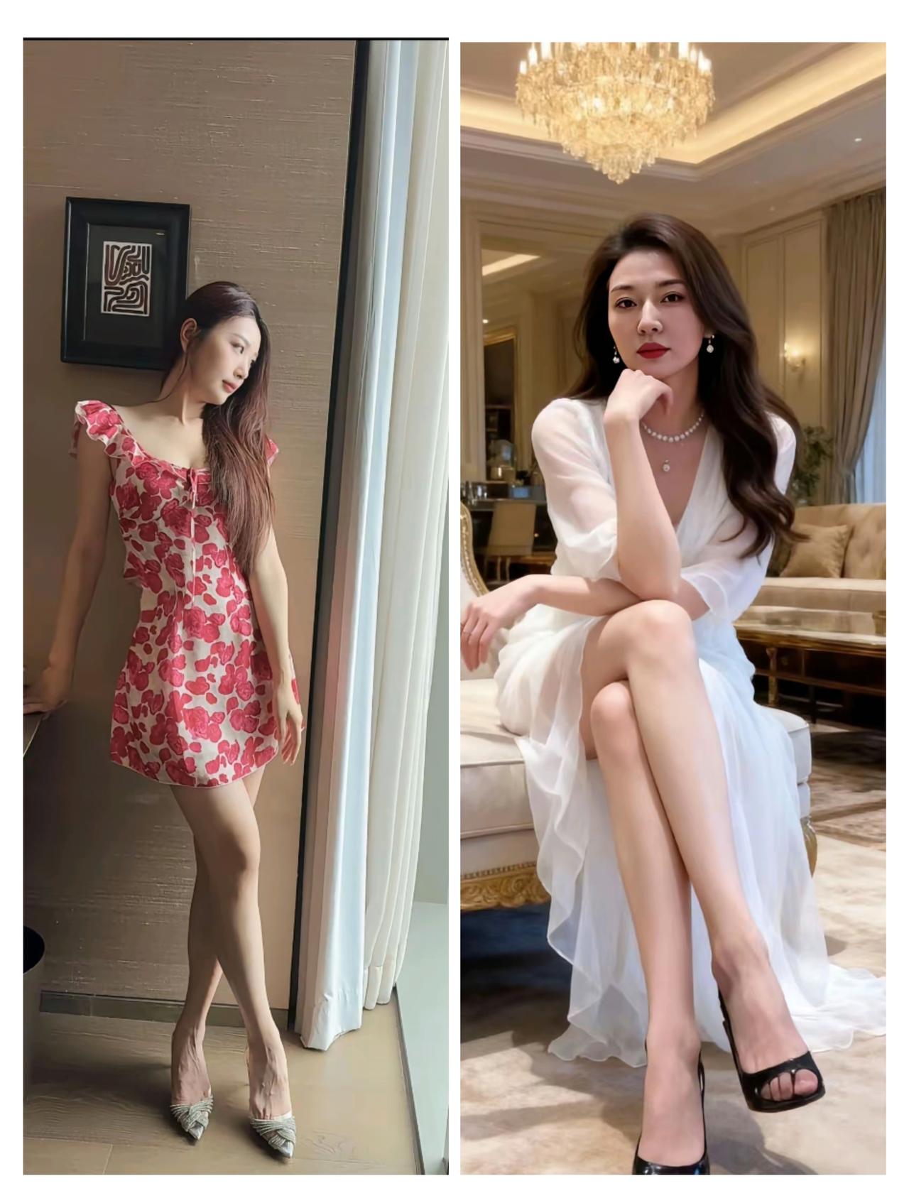 论姿色，谁都不服。论气质，服也不服。论身材，绝对不服。女性气质女性应有的