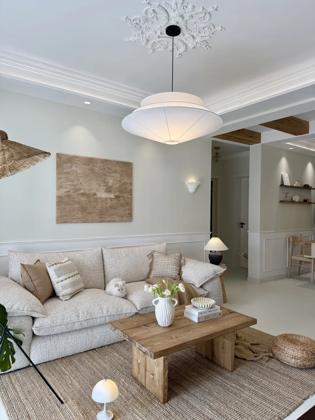 谁懂啊！真的好喜欢我的法式自然风小家🪴