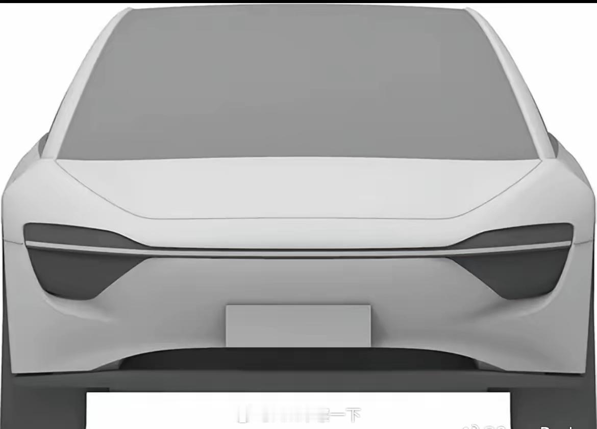 智界S7废案，这个设计比现在的更为大胆，非常大胆的OneBox