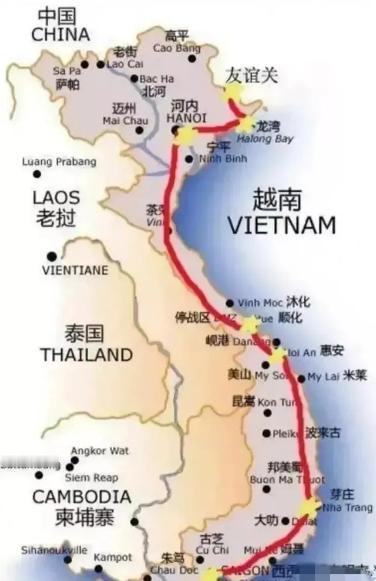 越南是铁了心想要中国高铁技术，正忙着做宣传，明确提出要和中国“车同轨”，但是技术