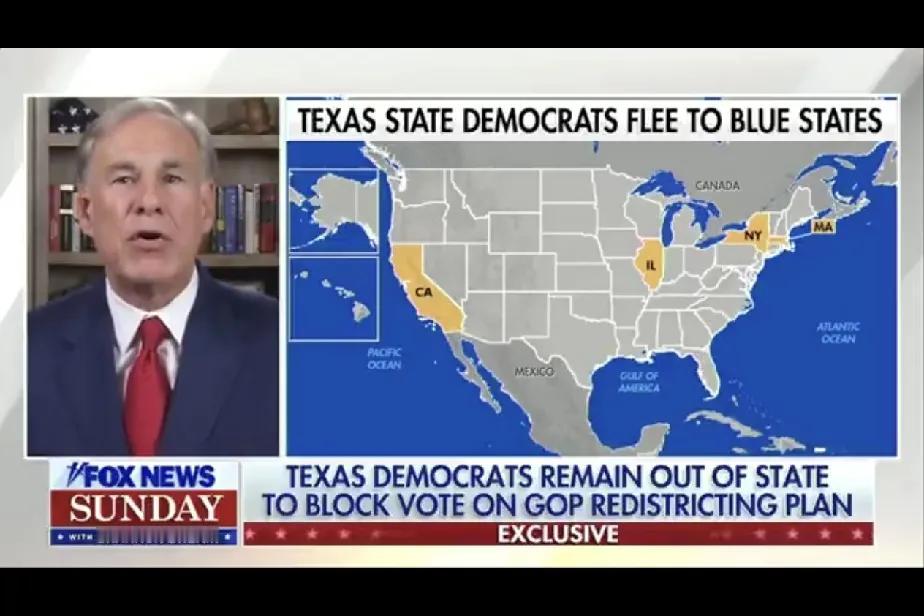 🇺🇸州长阿博特：随着民众涌向红州，民主党州正在失去权力“如果你看看加利福