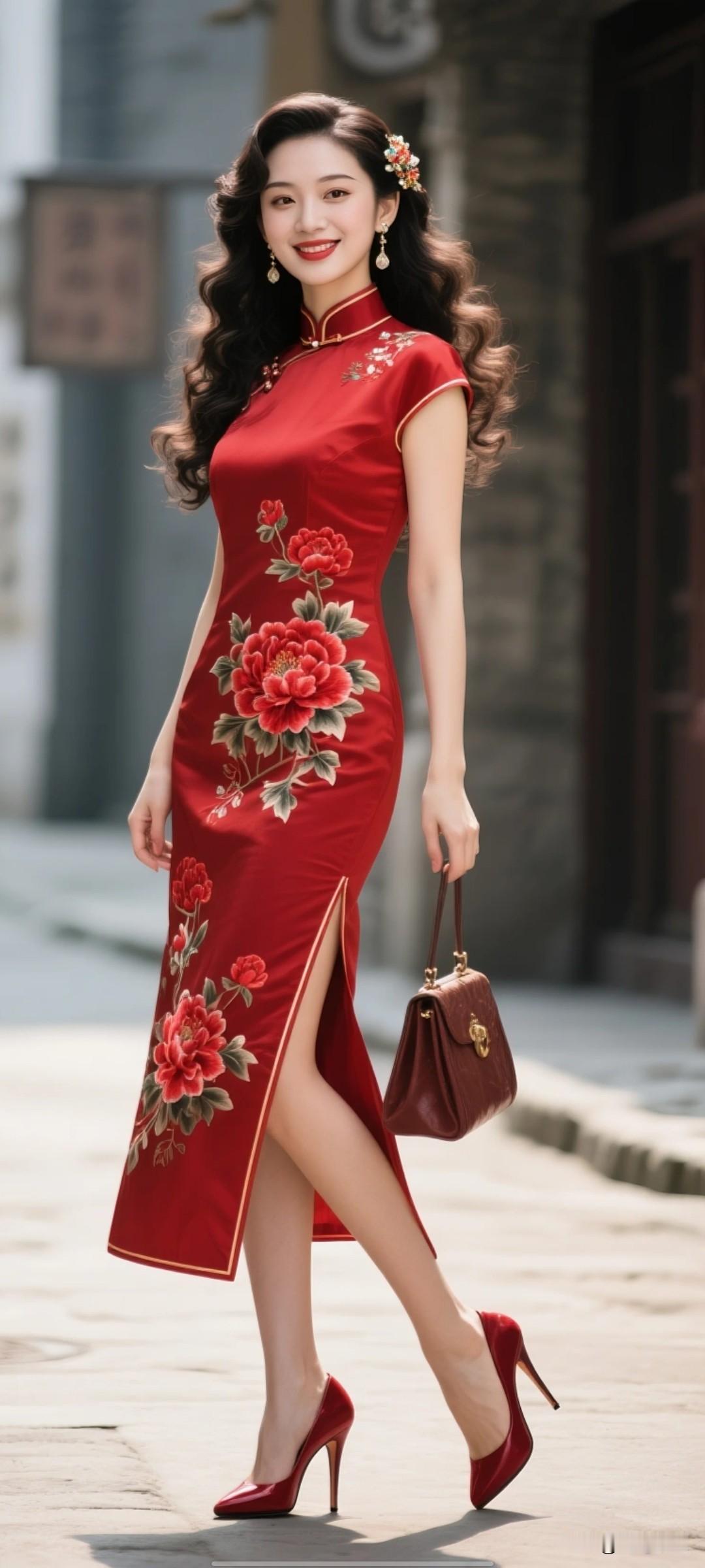 古风旗袍，天下无敌。