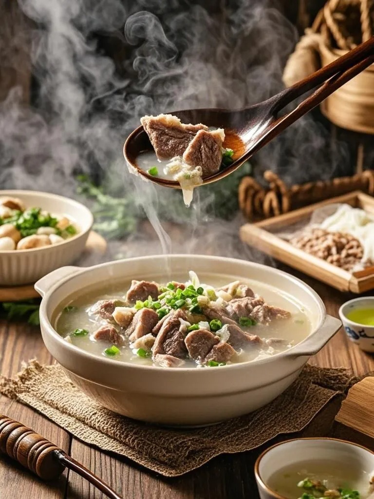 宝藏羊汤店，一口鲜到灵魂出窍～～无意中发现了一家超赞的羊汤店，真的好惊喜！一进