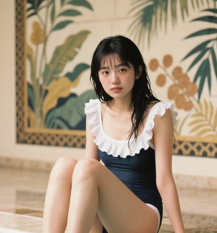 氧气美女图鉴！泳装的呼吸感瞬间