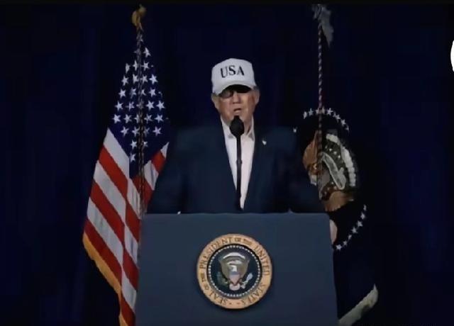 川普骑虎难下，开始嫁祸沙特了，说他自己本来不想打，但是架不住沙特非要打。。。沙特