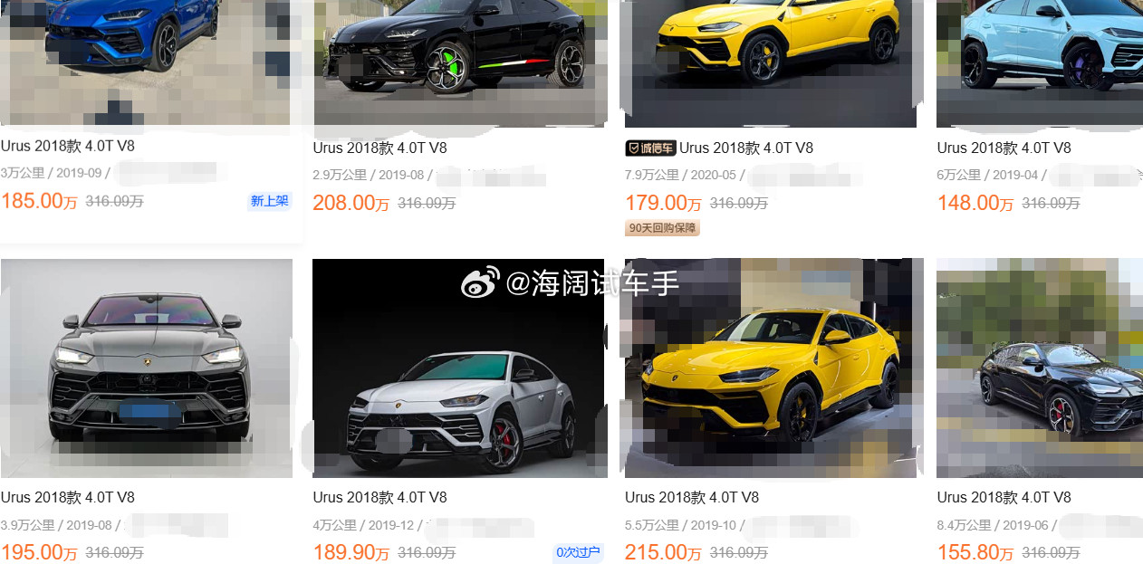 兰博基尼SUV，这玩意这么保值吗？？？海阔试车超话​​​