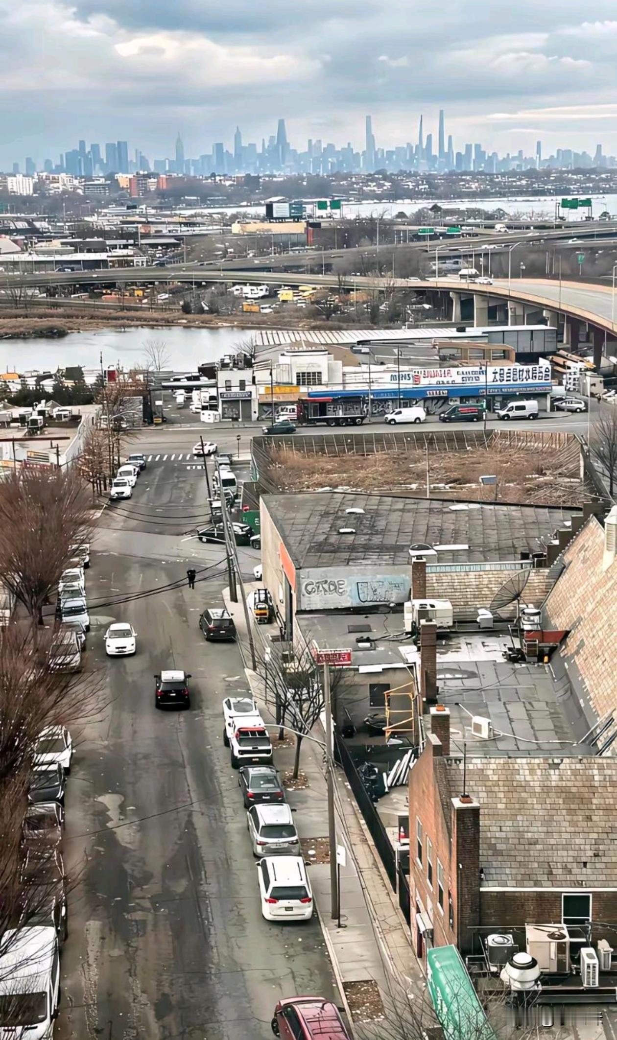 原来纽约的郊区跟我们这边也差不了多少