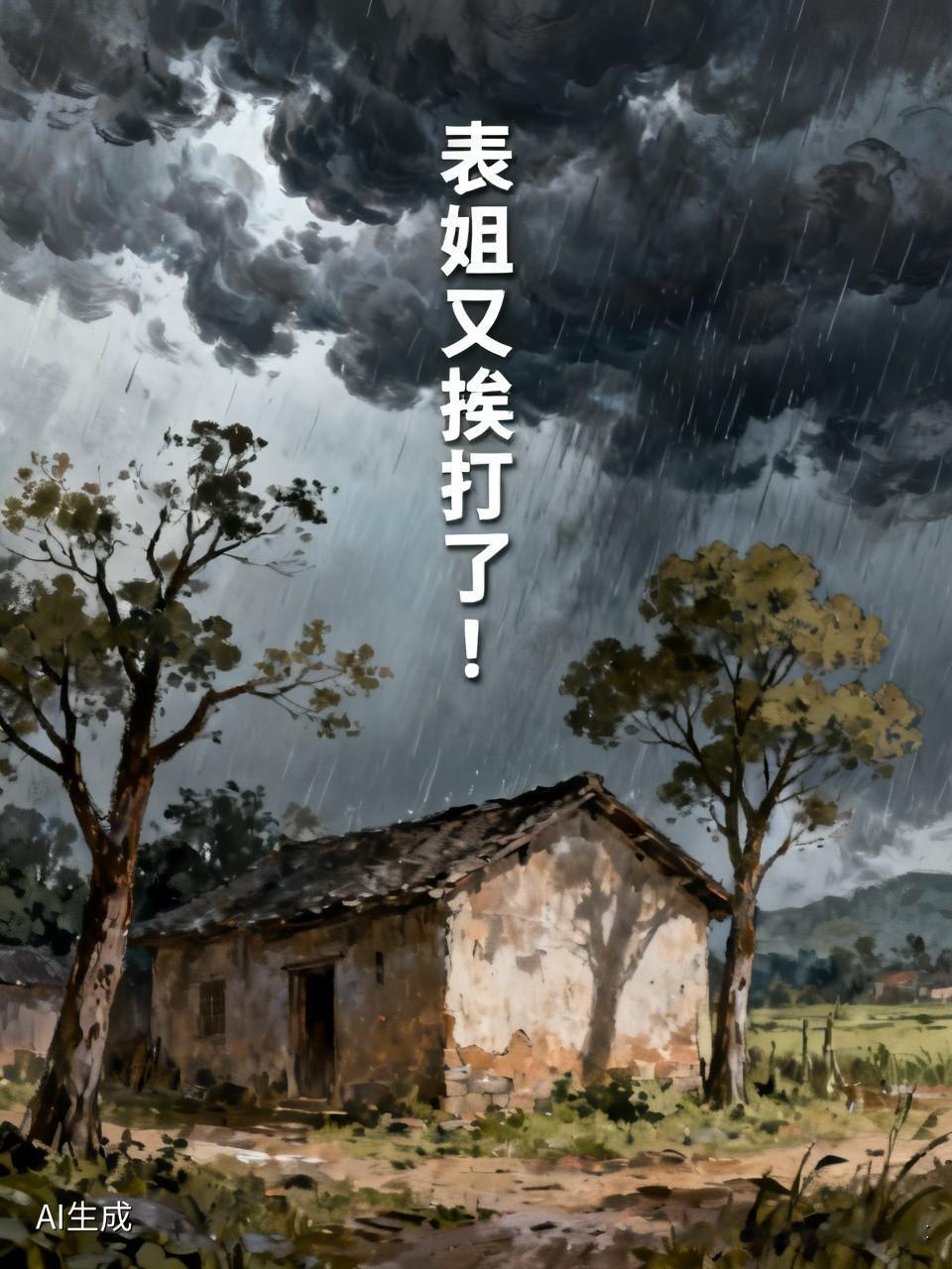 表姐又挨打了！昨天赶集遇到表姐的门口邻居。我问她我表姐最近好吗，她支支吾吾的，