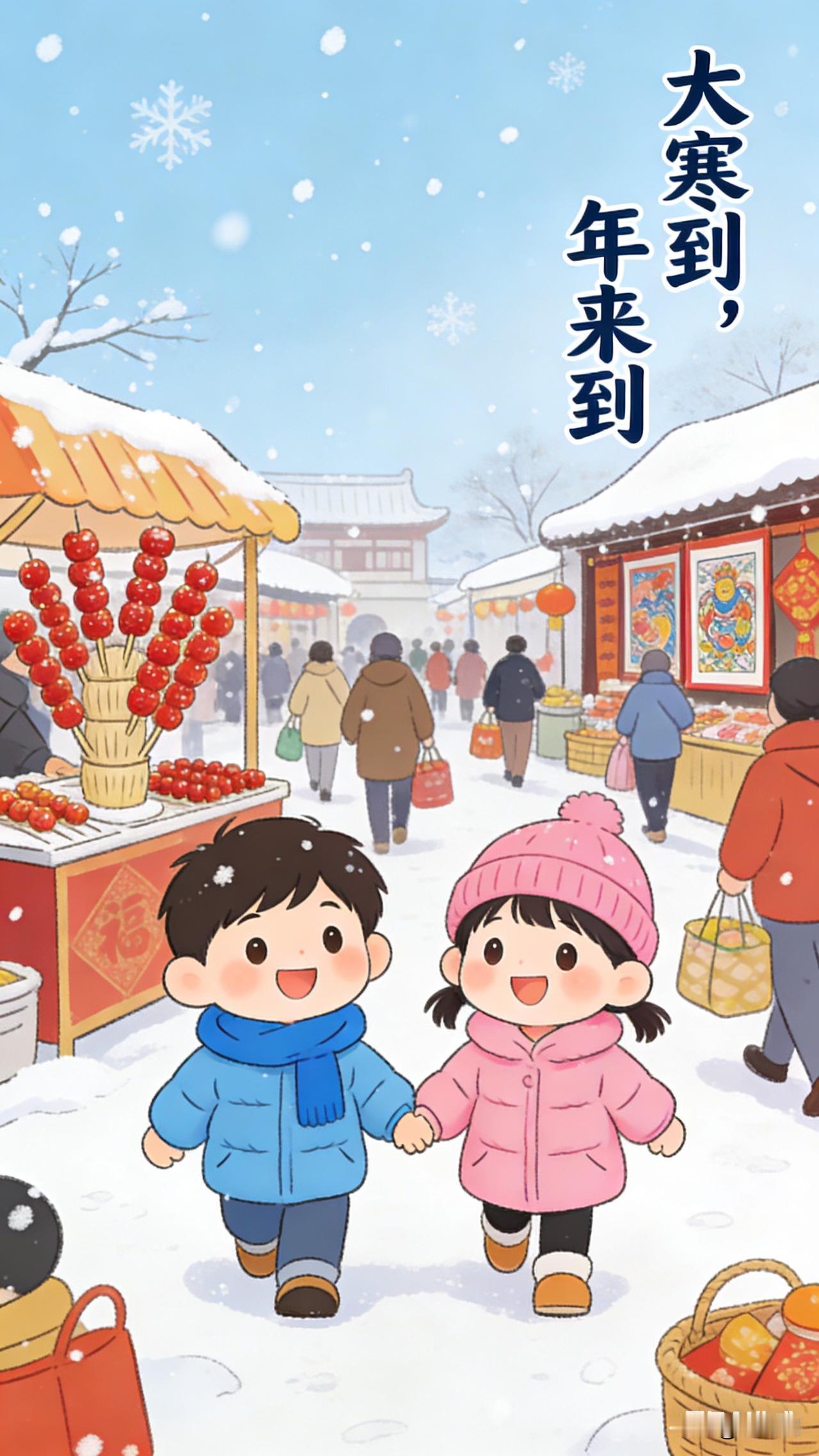 大寒：岁末最冷的节气，为何装着一整年最暖的期盼？大寒节气一到，年的气息便如同