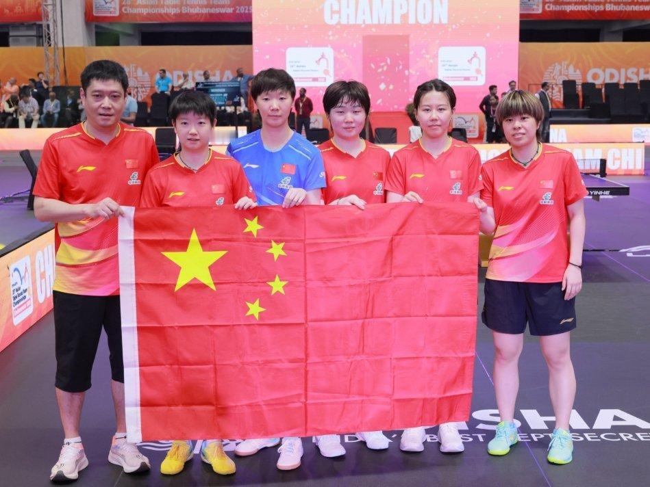 孙颖莎恭喜孙颖莎🏆🇨🇳​​​