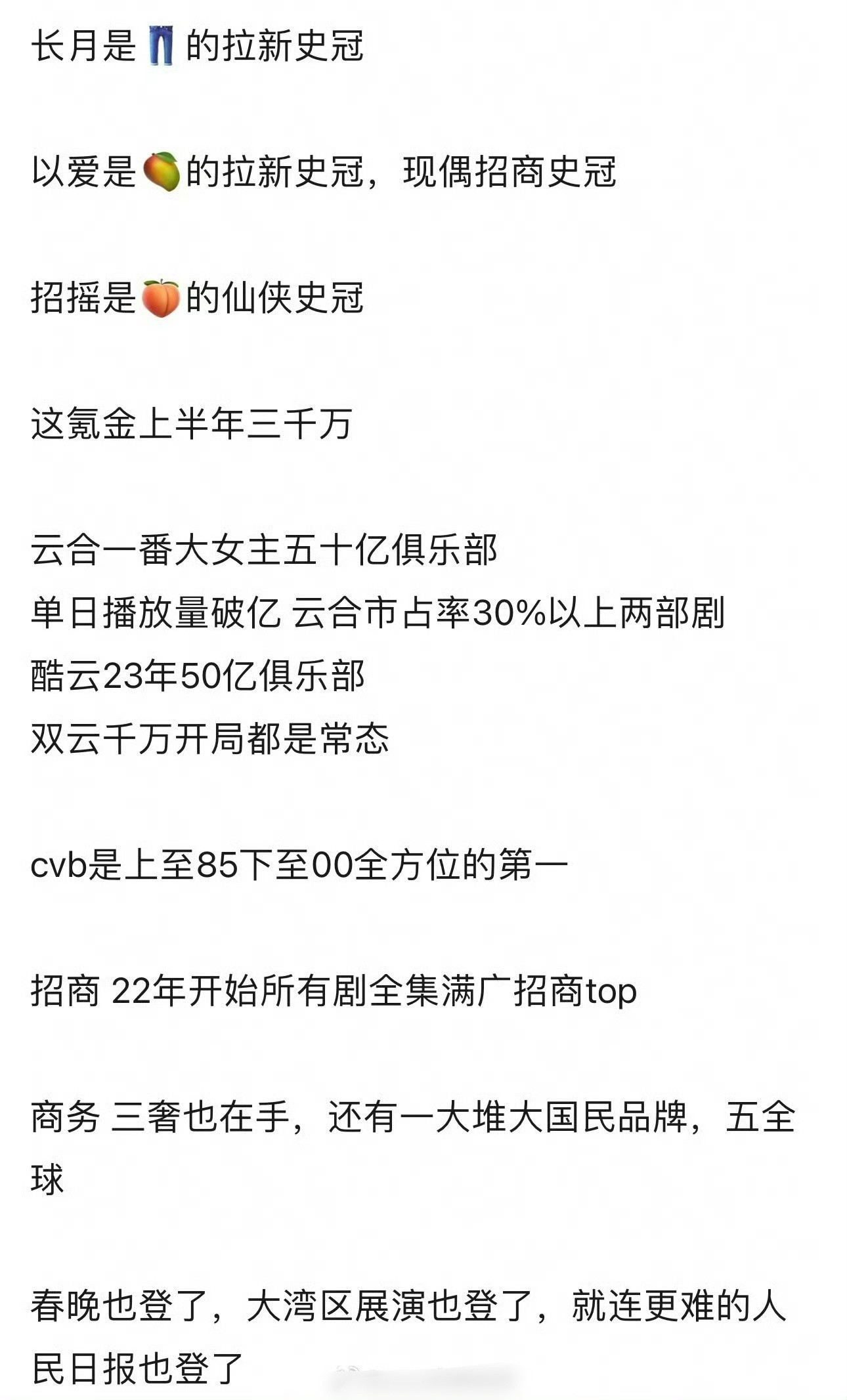 白鹿最新实绩图​​​