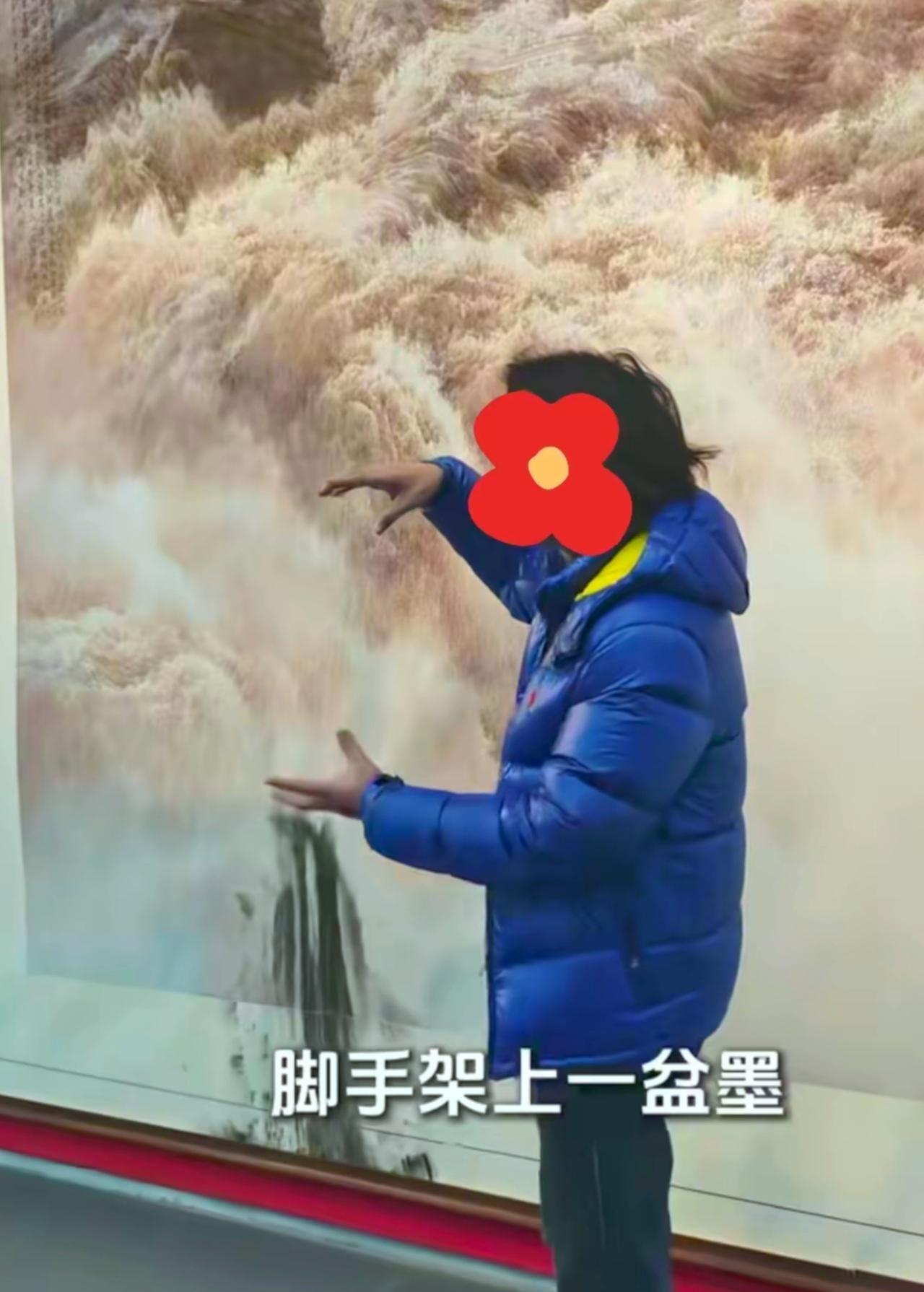 近日，著名黄河画家徐惠君，一幅价值380万元的画作，因为落款时候的失误，导致脚手