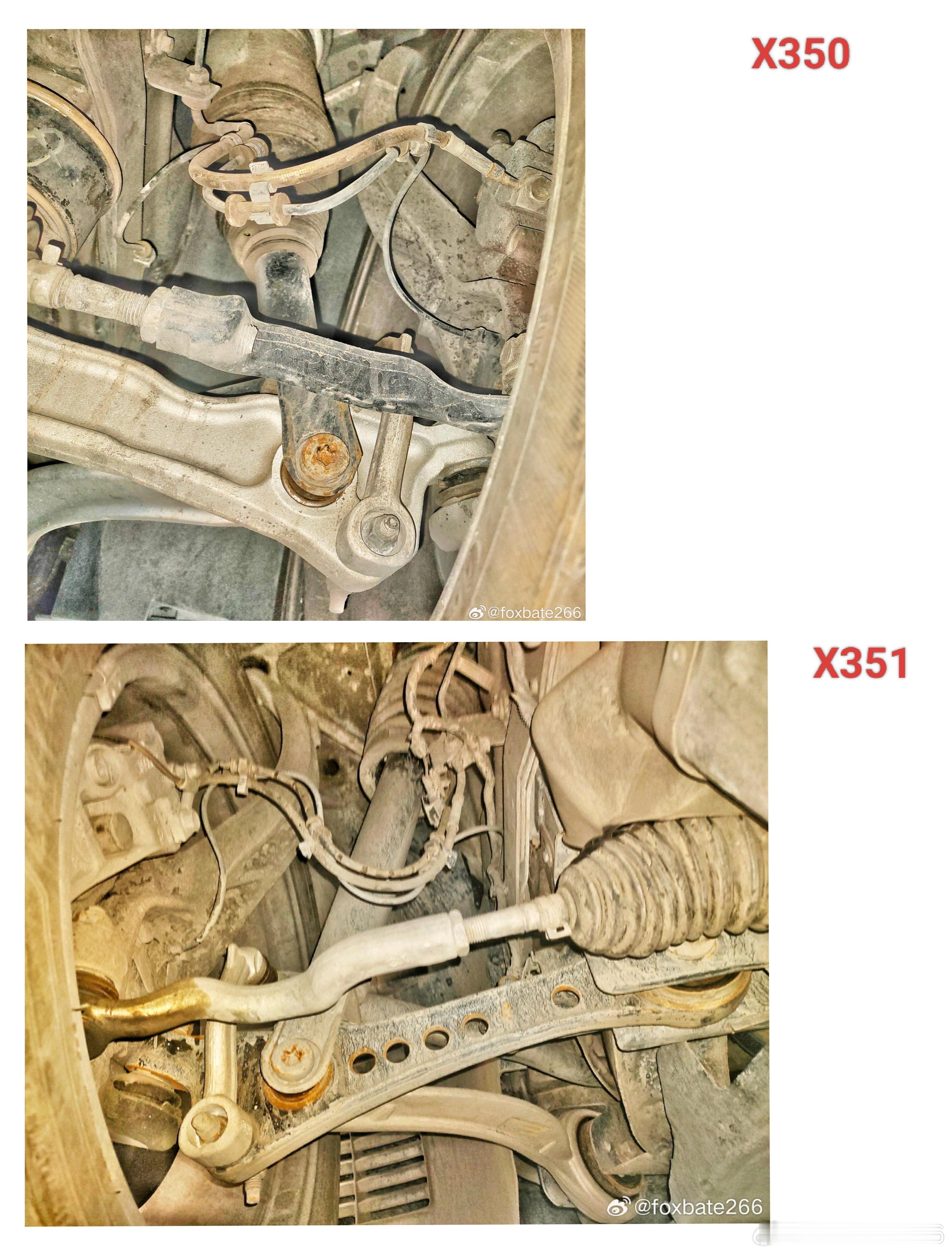jaguarxj从x350到x351，腿基本没变。。。