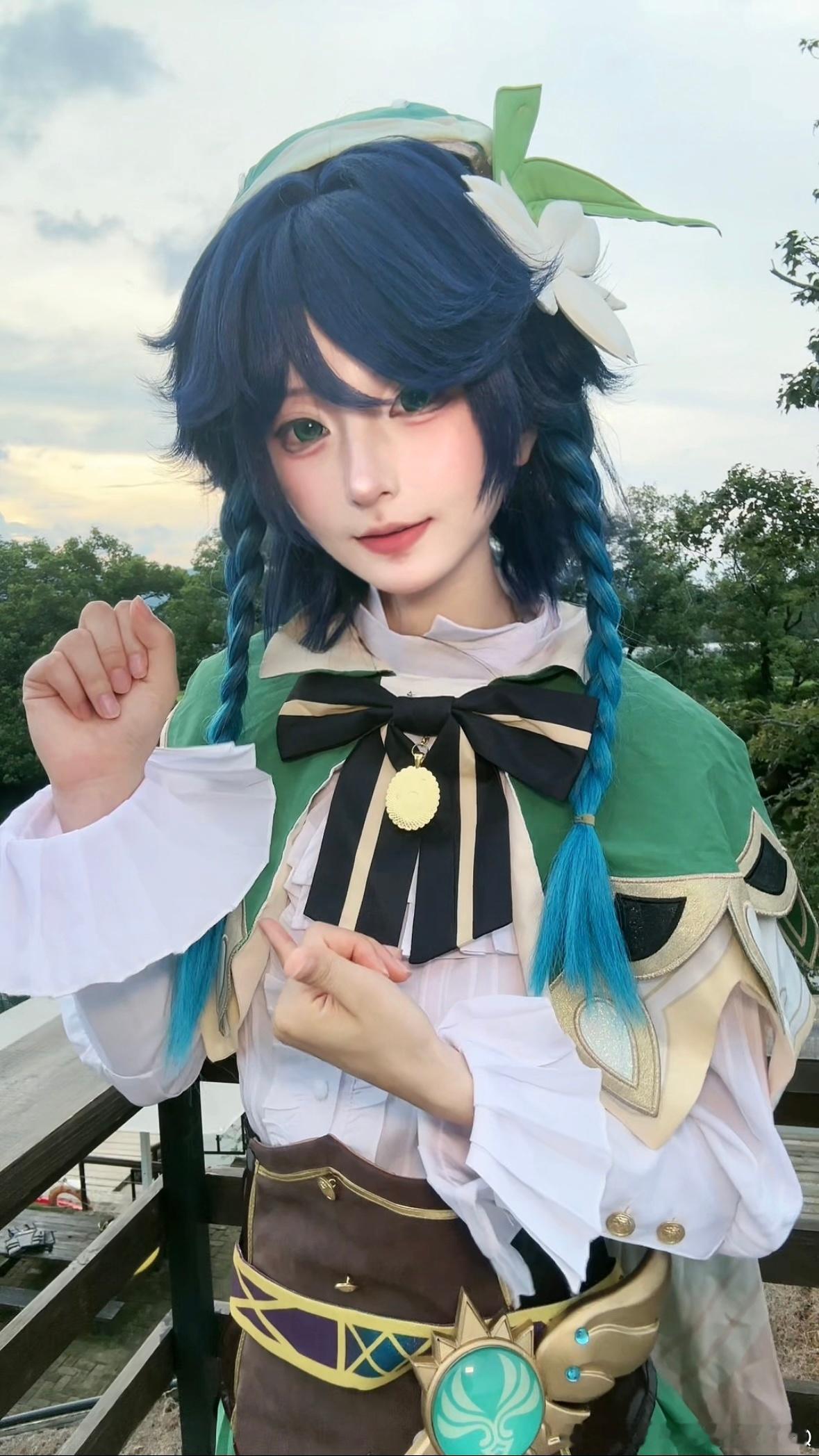 突然想起来wb密码了[大笑]cosplay温迪cosplay原神