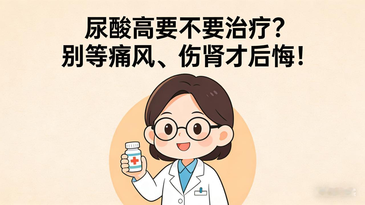 尿酸高要不要治疗呢?尿酸高要不要治疗？别等痛风、伤肾才后悔！很多人体检查