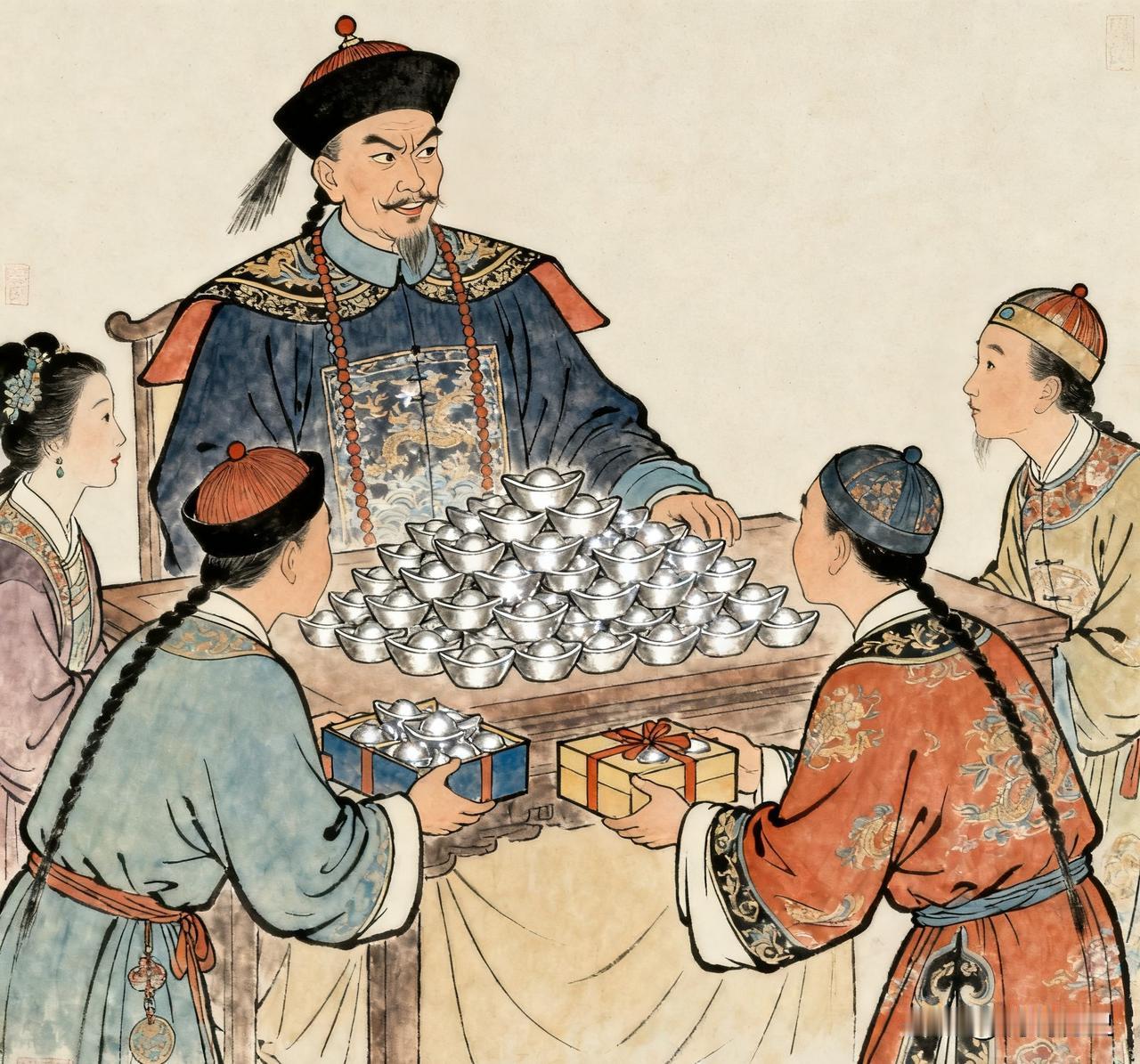 1712年，康熙问自己的奶妈：“你儿子官做得怎么样”，奶妈答道：“噶礼这小子贪赃