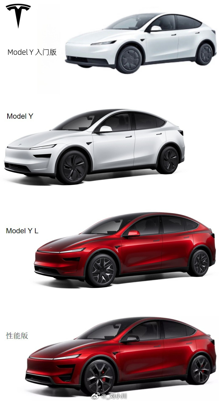 特斯拉特斯拉ModelY最新阵容纵览特斯拉ModelY最新阵容纵览