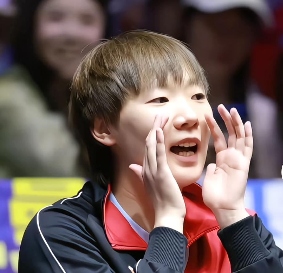 亚运会女团决赛莎莎3:1早田希娜为团队拿下第一分曼昱3:2张本美和为团队
