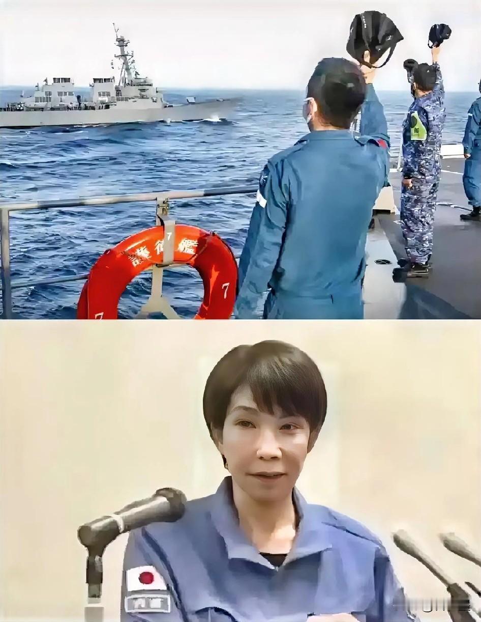 日本甘当美马前卒，军舰闯入台湾海峡，中方直接出手擅闯台海必付惨痛代价。自从