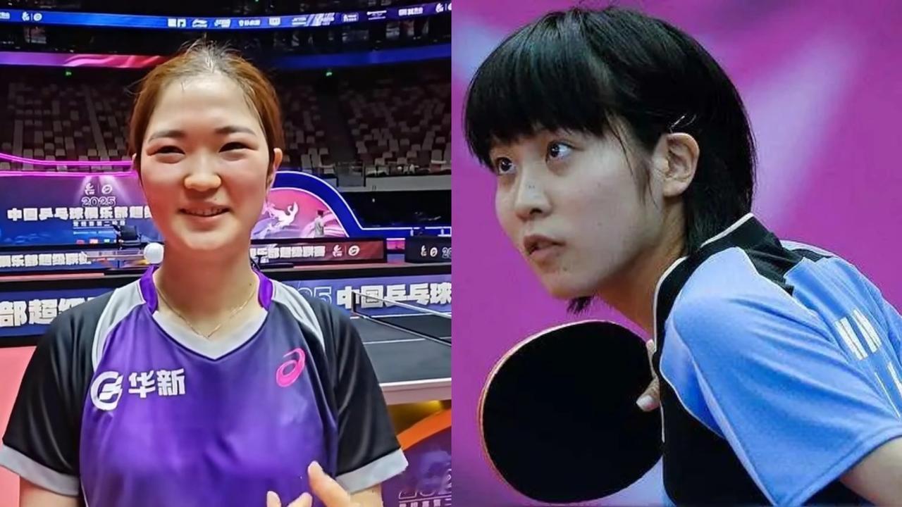 平野美宇0-3木原美悠7月26日，在异国他乡打球的两同胞，在乒超联赛做为对手碰