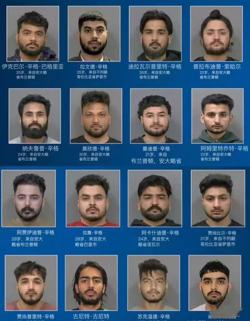 加拿大警方抓了一批印度人，加拿大移民局要头痛了。5月25日，在一起重大勒索