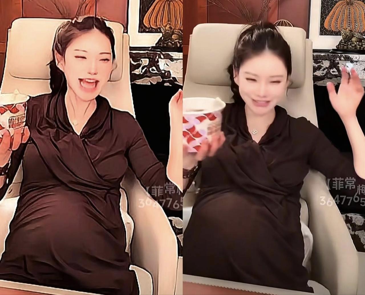 有很多网友说马筱梅是假怀孕，假生孩子，从头到尾的假，明明人家挺着个大肚子，可有细