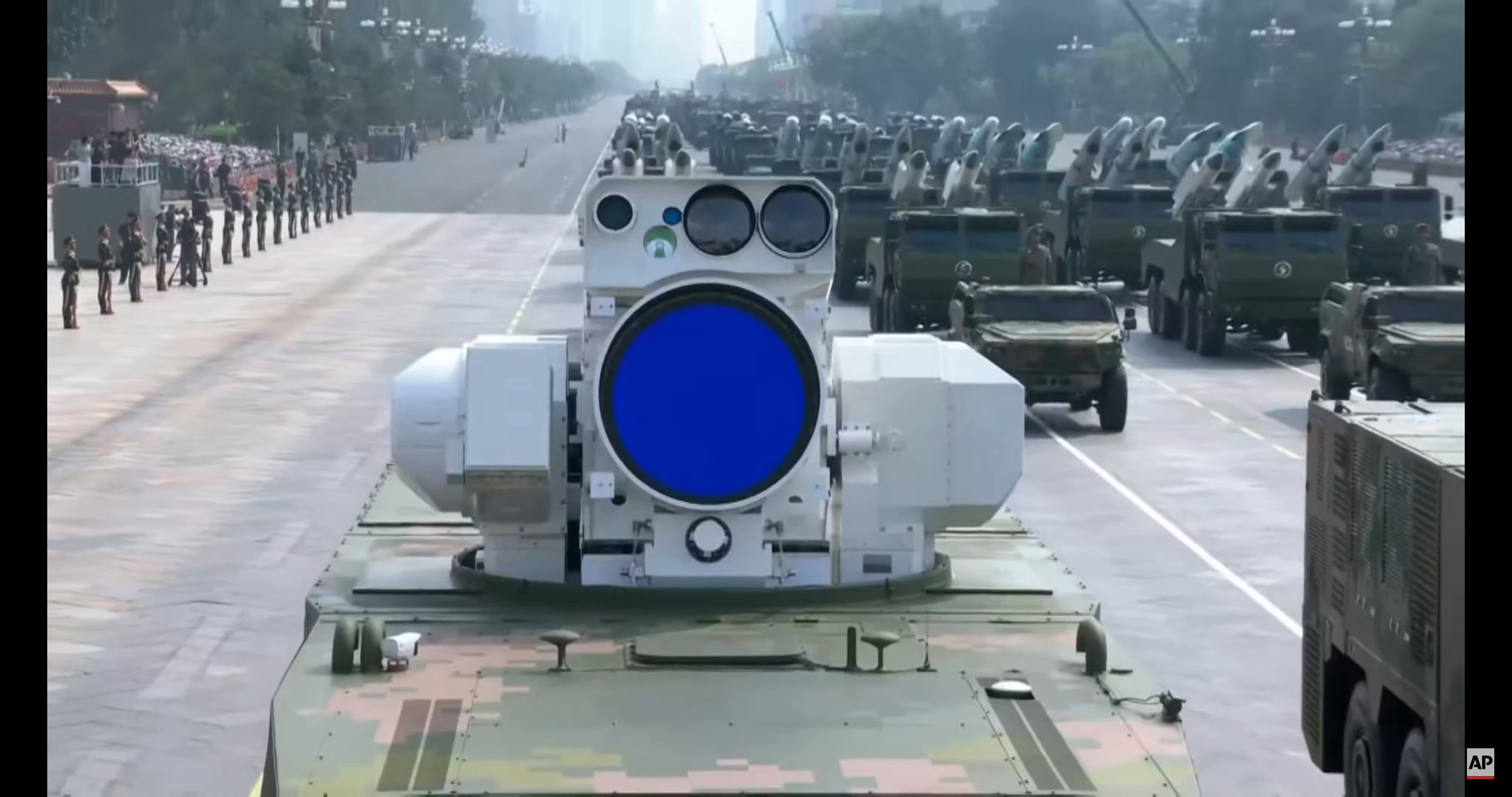 我只在赛博朋克和星际穿越文里见过激光武器​​​