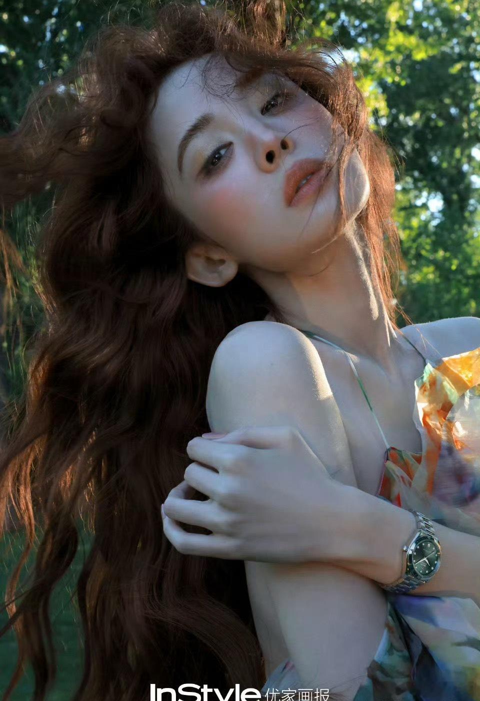 娜扎混血妆美成了世界名画的程度！