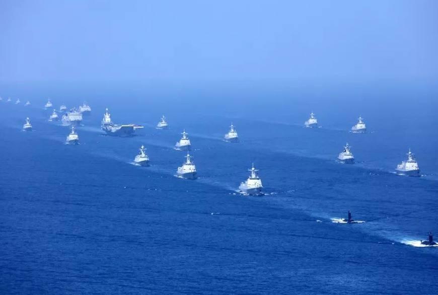 美国海军一直认为，中国通过武力统一台湾的可能性很小，主要原因是中国海军的两栖舰艇