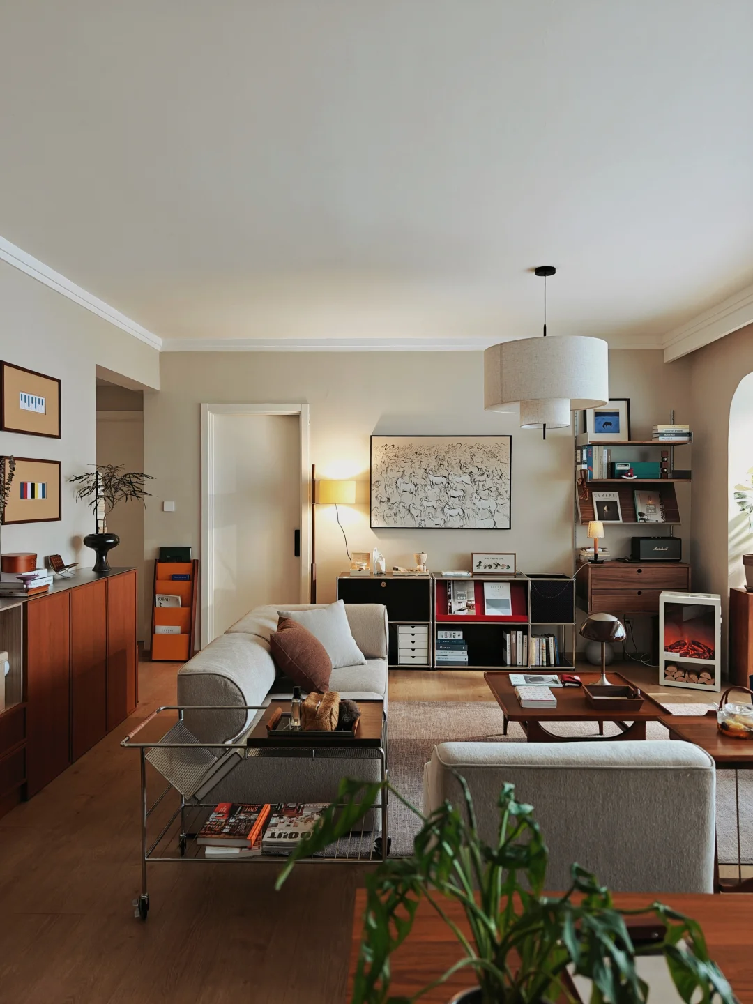 我家自由松弛的客厅