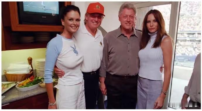 谁能想到，特朗普现在与希拉里克林顿水火不容，谁能想到他们20年前就是一条战壕上的