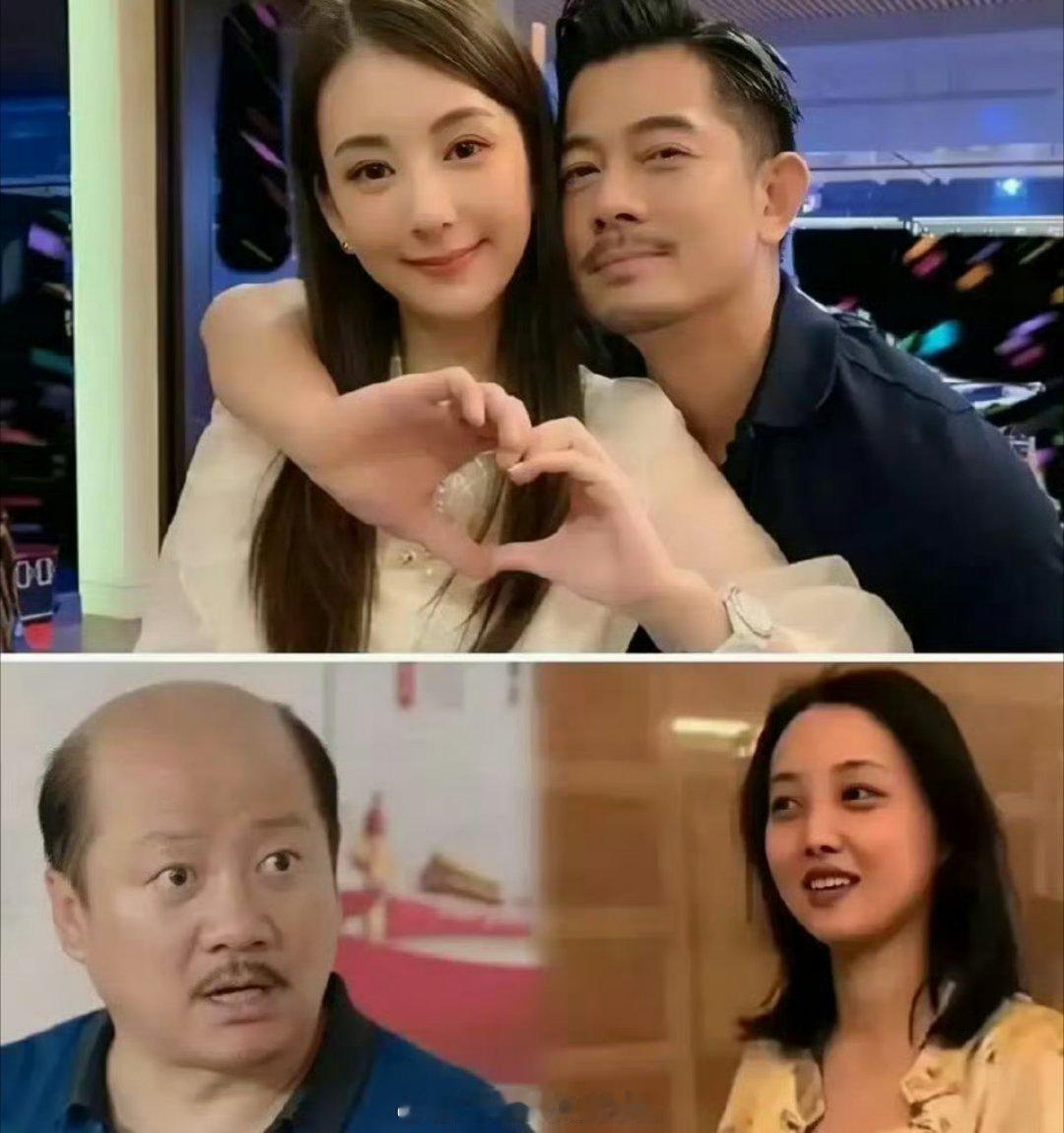 在老夫少妻上，为什么大家接受得了58岁的郭富城，却接受不了56岁的谢广坤？​​