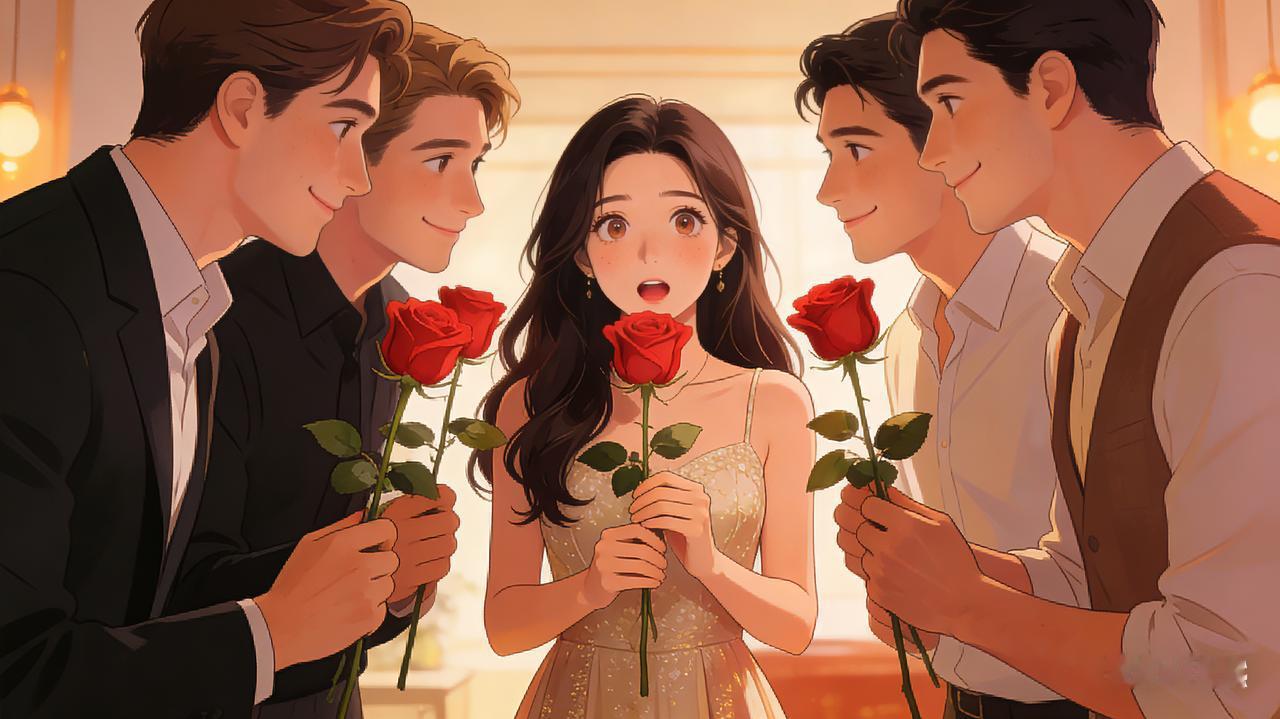 闺蜜和追求过她的男友们所谓闺蜜自然无话不聊，也包括她谈了几个男友，哪些人追求