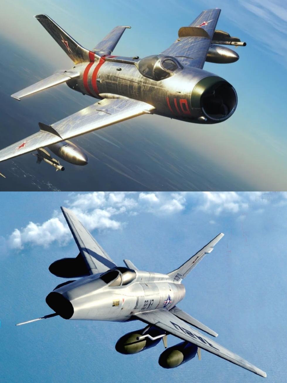 VS老美，接力棒交给我们了一代:米格19VSF100二代:米格21