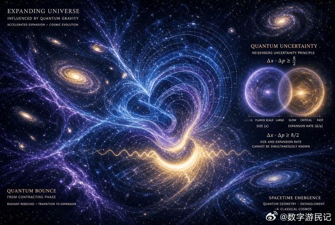 物理学家提出了一种激进的新解释来解释膨胀的宇宙——我们可能已经看到了量子引力在起