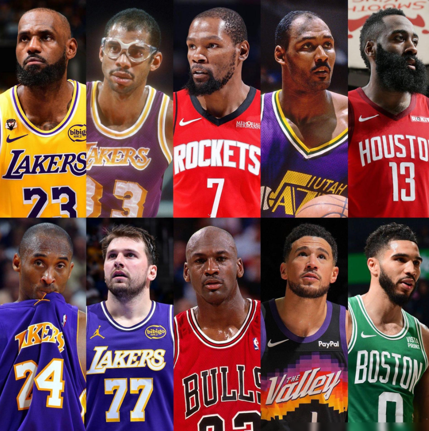 杜兰特，还差6000分。美媒预测2040年NBA得分榜，杜兰特第三，但超不过