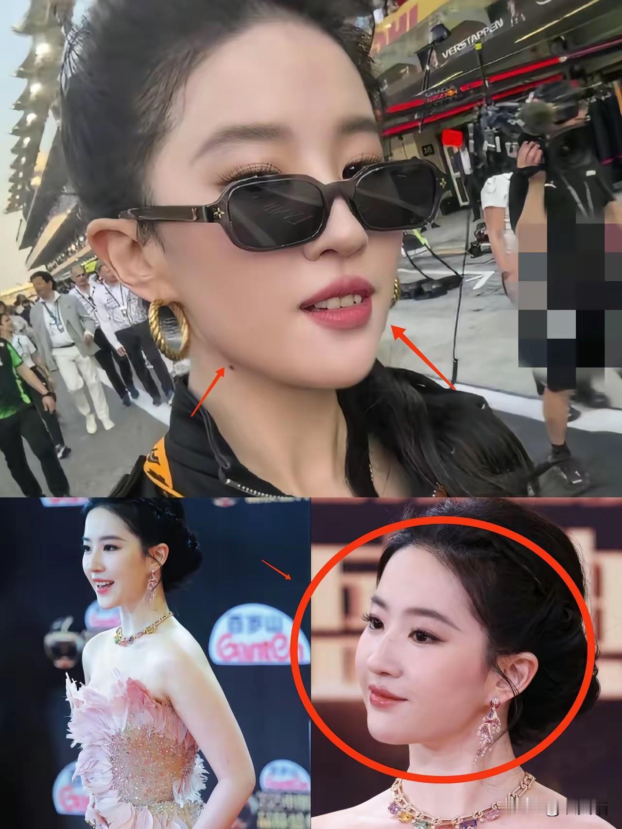 38岁刘亦菲F1赛场生图炸屏！这一瘦可不得了！让不少人都想要得到她的减肥秘籍