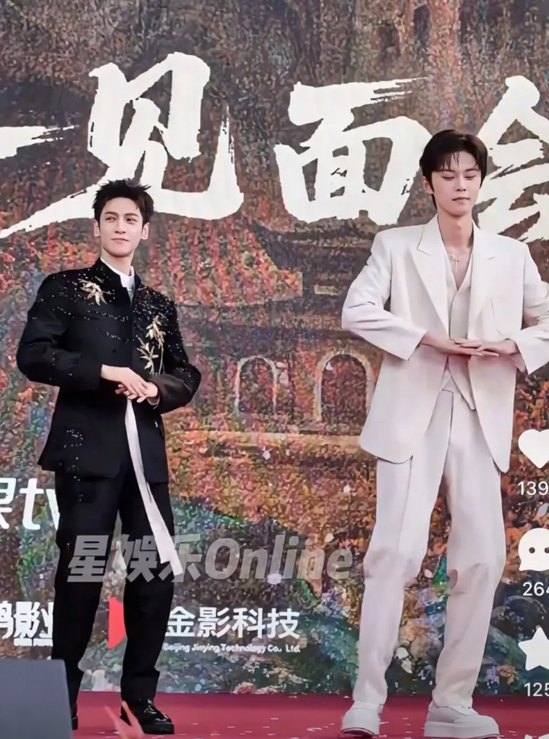 罗云熙《水龙吟》这男配，直接把男主、男二衬成“小矮人”了。男主罗云熙官方身高1